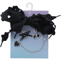 Crocs - Laces and Dainty Bow Charm Kit Jibbitz Shoe Charm
