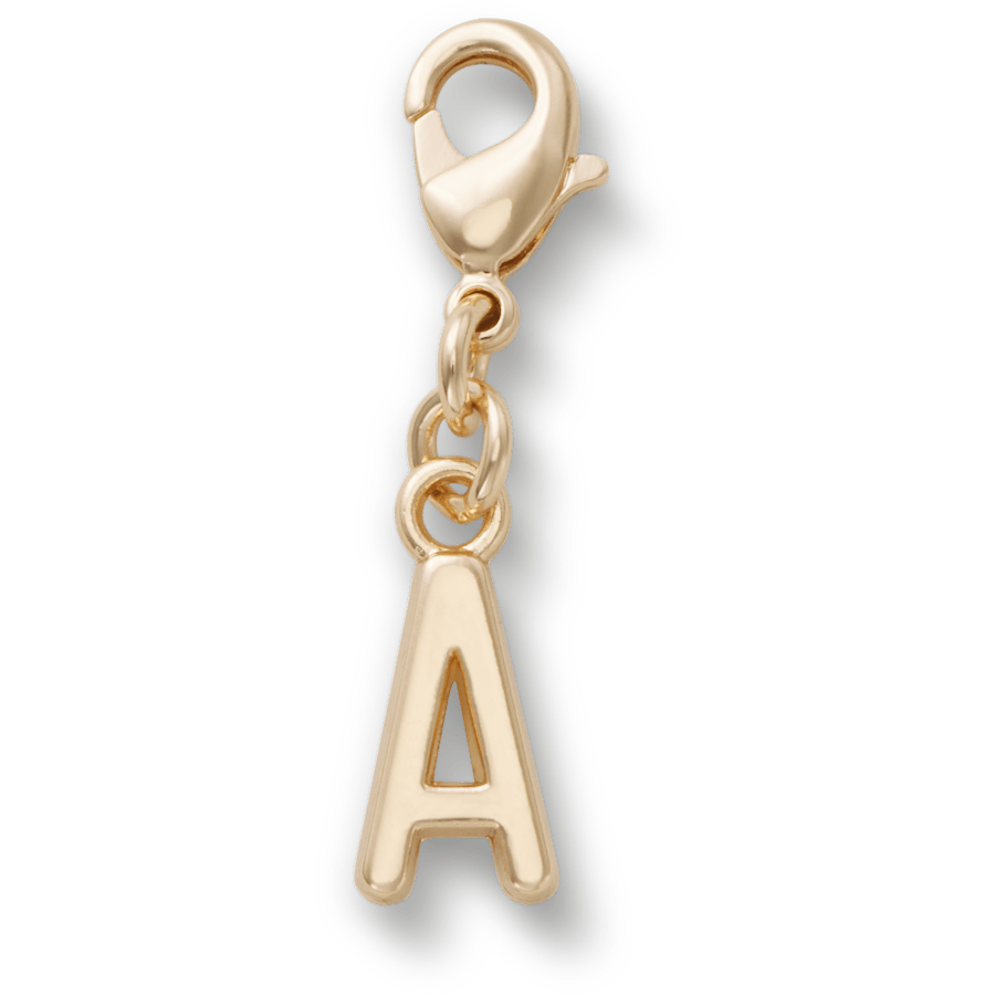 Crocs - Gold Letter A Charm Jibbitz™ charms
