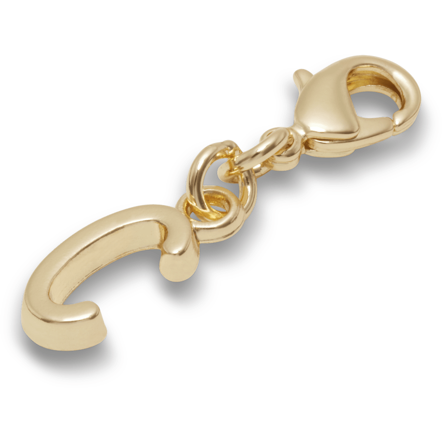 Crocs - Gold Letter C Charm Jibbitz™ charms