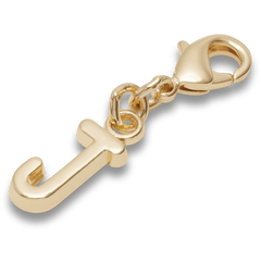 Crocs - Gold Letter J Charm Jibbitz™ charms