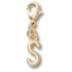Crocs - Gold Letter S Charm Jibbitz™ charms