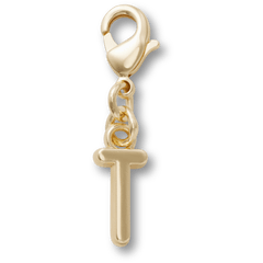 Crocs - Gold Letter T Charm Jibbitz™ charms