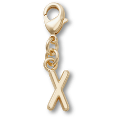 Crocs - Gold Letter X Charm Jibbitz™ charms