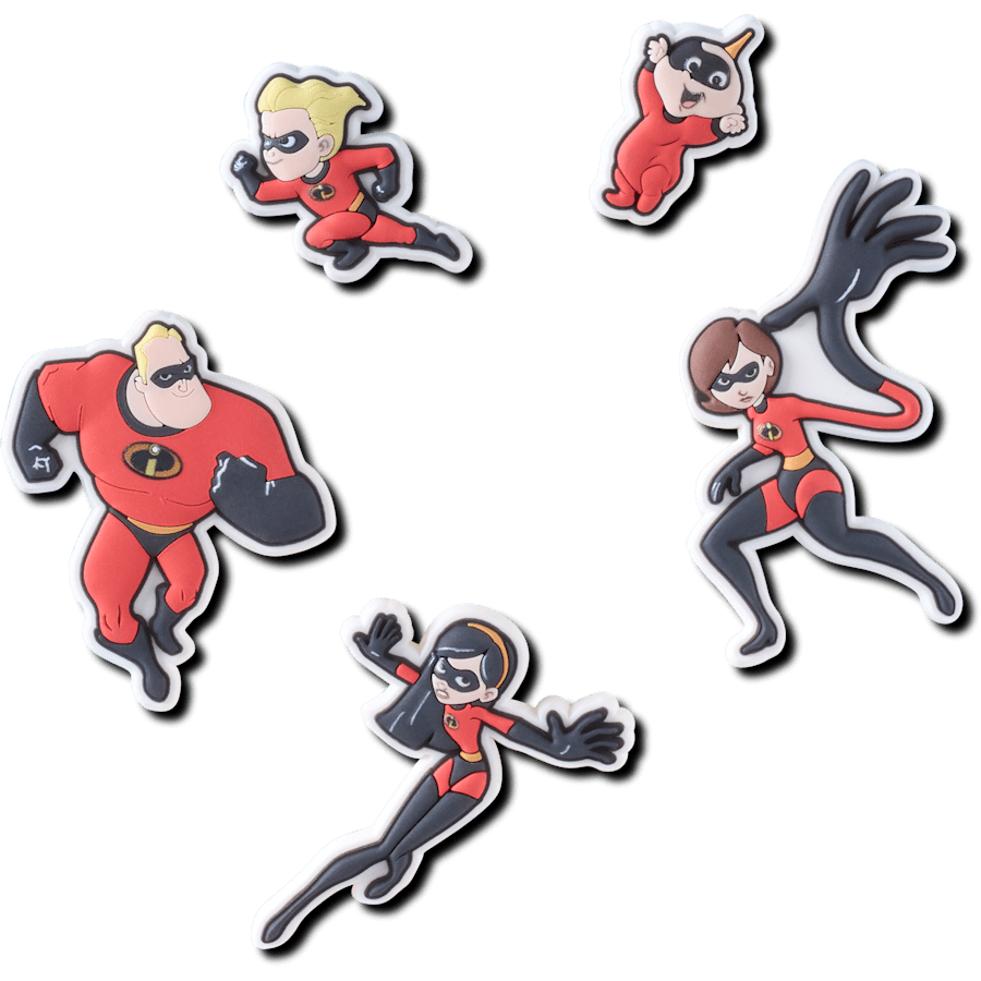 Crocs - Pixar Incredibles 5 Pack Jibbitz charm