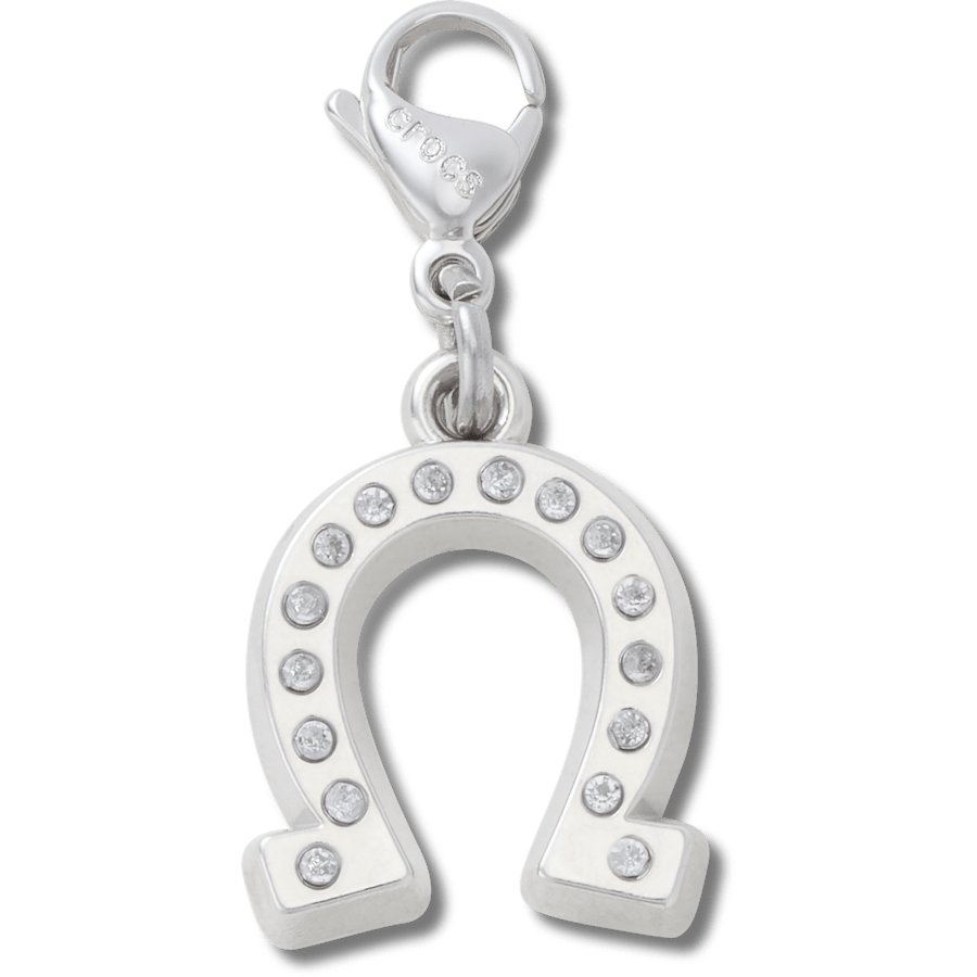 Crocs - Lucky Silver Horseshoe Charm Jibbitz charm