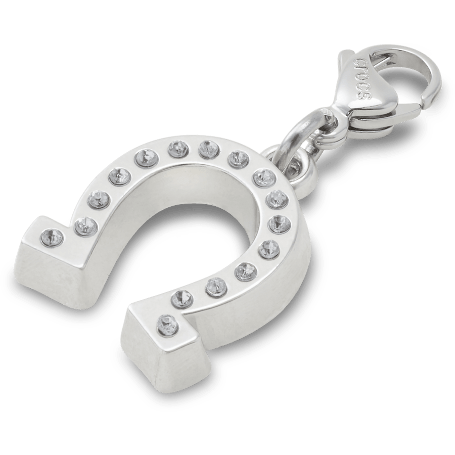 Crocs - Lucky Silver Horseshoe Charm Jibbitz charm