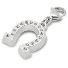 Crocs - Lucky Silver Horseshoe Charm Jibbitz charm