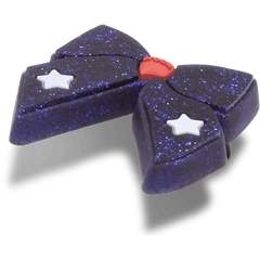 Crocs - Glittery Blue Bow Jibbitz™ charms
