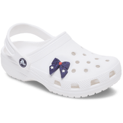 Crocs - Glittery Blue Bow Jibbitz™ charms