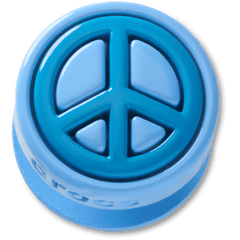 Crocs - Blue Peace Sign Icon Jibbitz™ charms