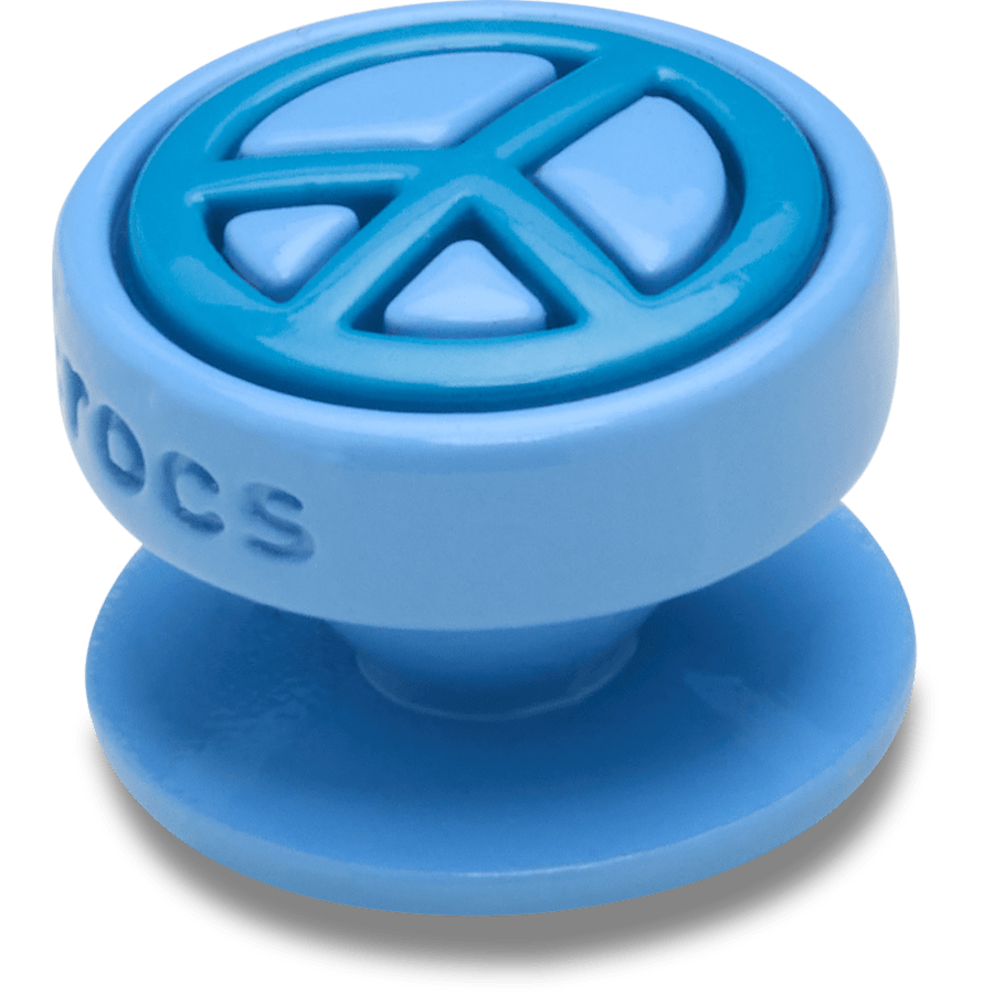 Crocs - Blue Peace Sign Icon Jibbitz™ charms