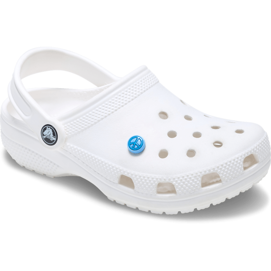 Crocs - Blue Peace Sign Icon Jibbitz™ charms
