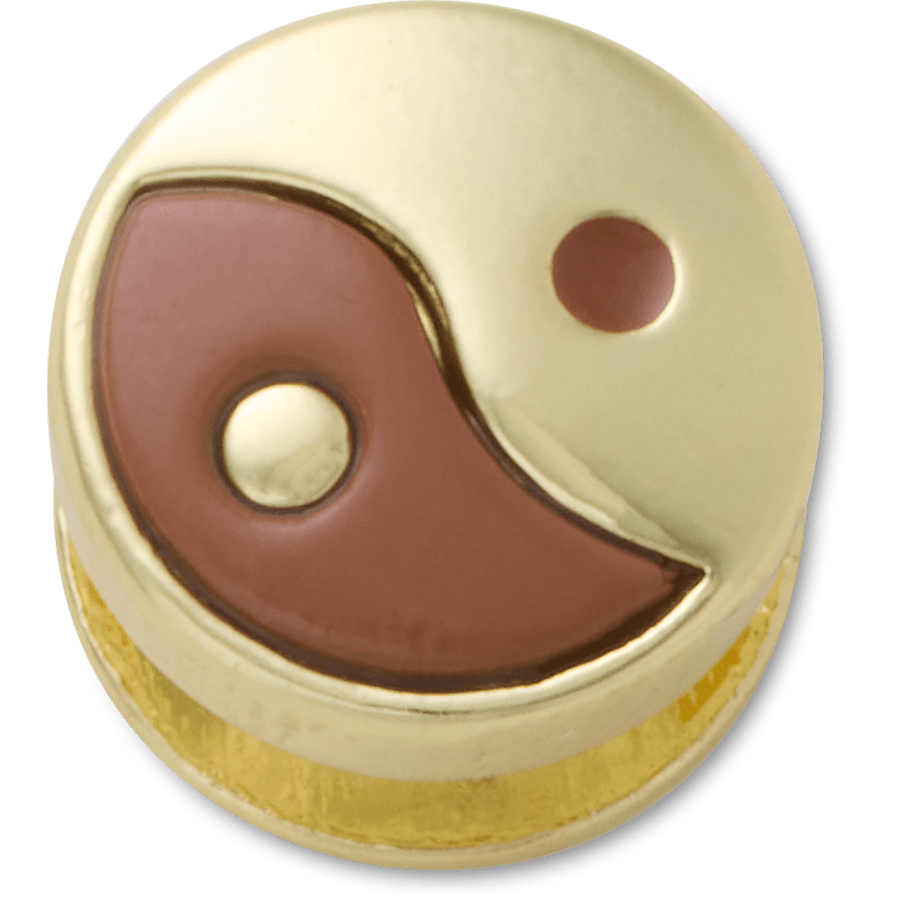 Crocs - Brown Yin Yang Icon Jibbitz™ charms