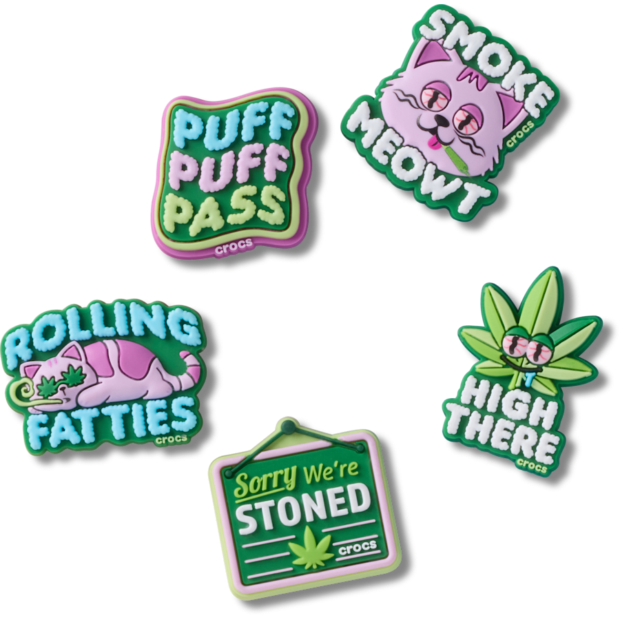 Crocs - 420 Hemp Cuties 5 Pack Jibbitz™ charms
