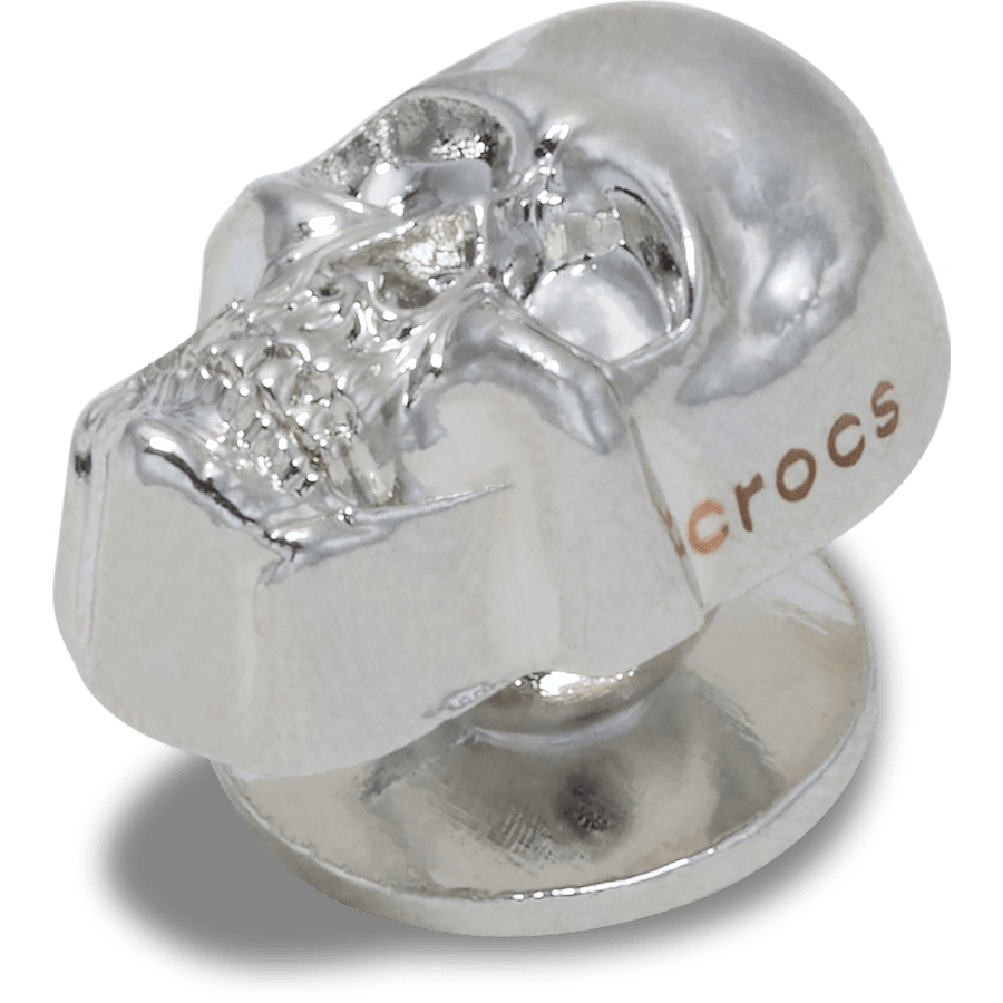 Crocs - Silver Skull Jibbitz™ charms