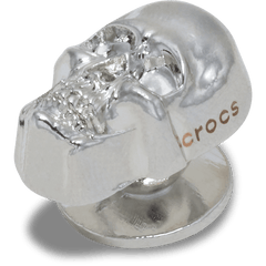 Crocs - Silver Skull Jibbitz™ charms