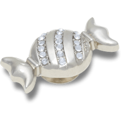 Crocs - Silver SMT Gem Candy Piece Jibbitz™ charms