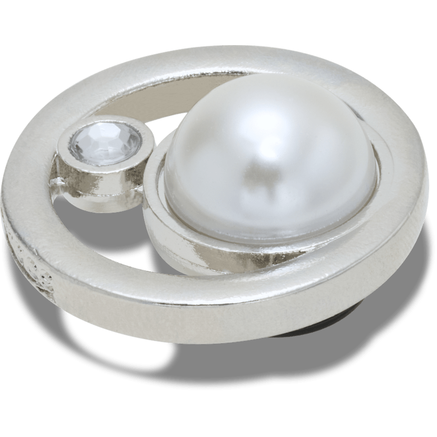 Crocs - Silver Ring With Pearl Jibbitz™ charms