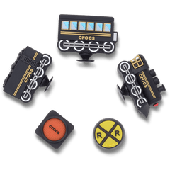 Crocs - 3D Train 5 Pack Jibbitz™ charms
