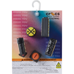 Crocs - 3D Train 5 Pack Jibbitz™ charms