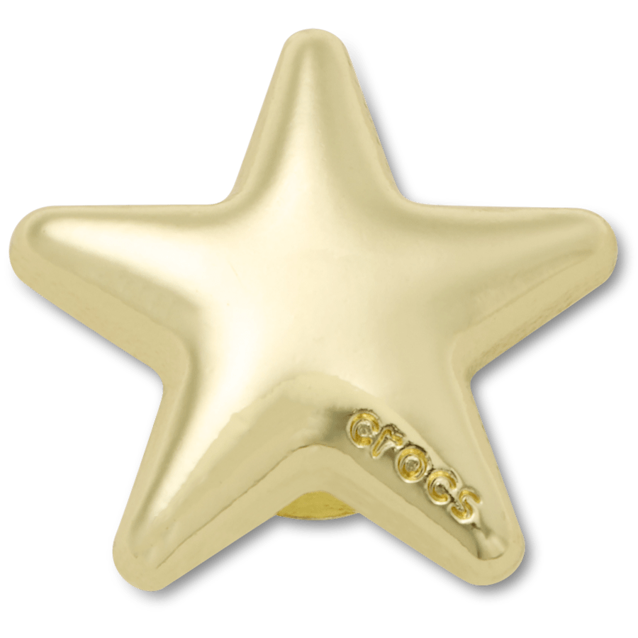 Crocs - Gold Bubble Star Jibbitz™ charms