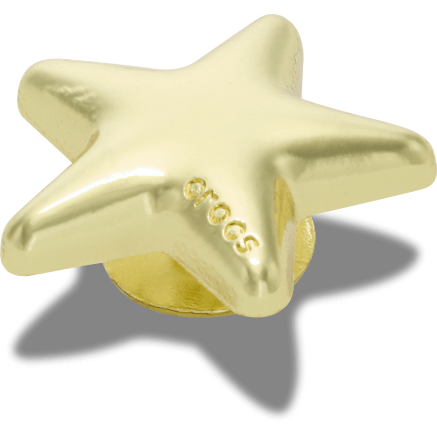 Crocs - Gold Bubble Star Jibbitz™ charms