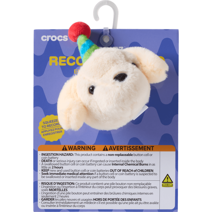 Crocs - Record Your Own Sound Birthday Jibbitz™ charms