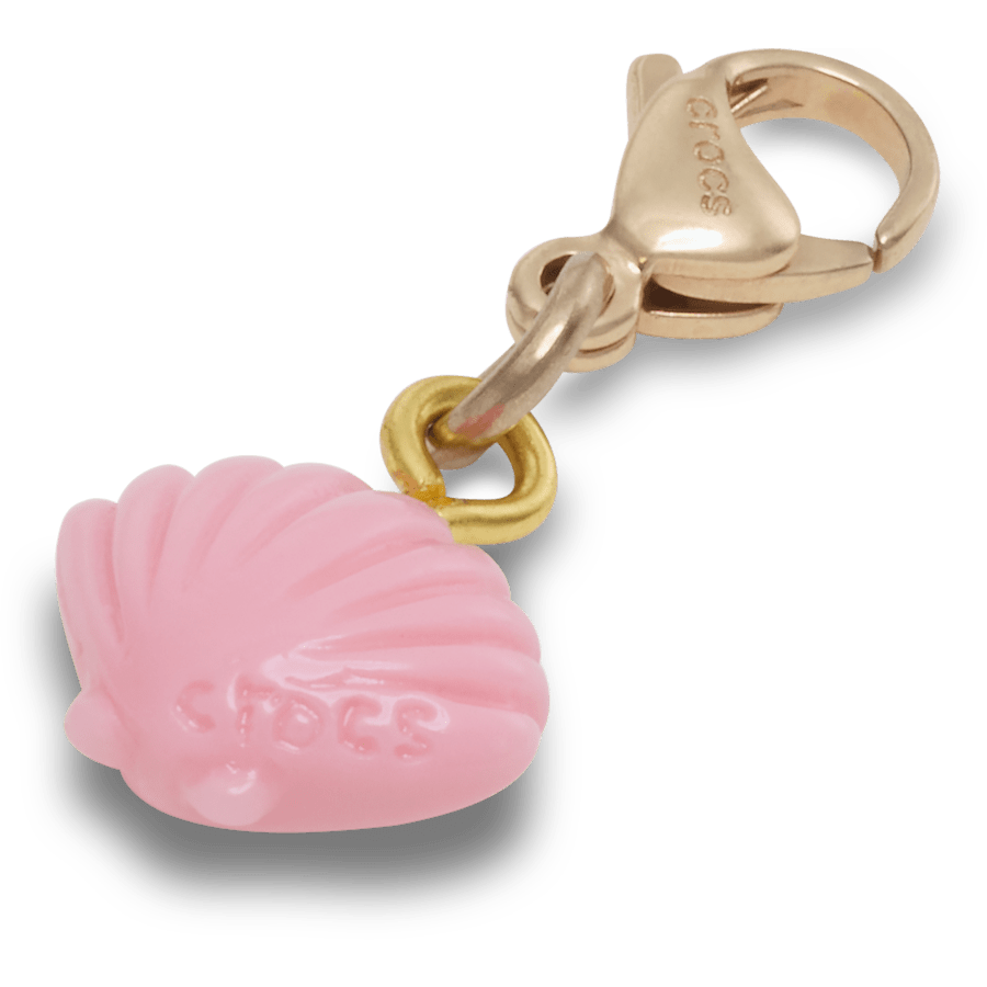 Crocs - Pink Seashell Charm Jibbitz charm