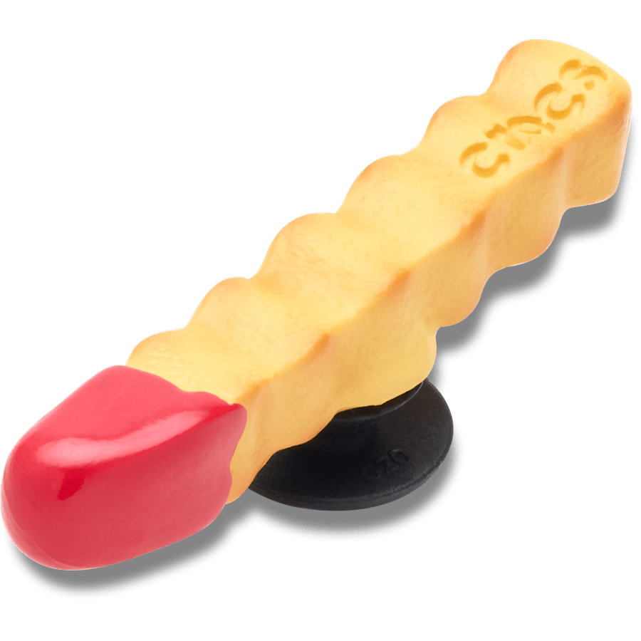 Crocs - French Fry Dipped in Ketchup Jibbitz™ charms