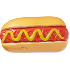 Crocs - Hot Dog Dipped in Mustard Jibbitz™ charms