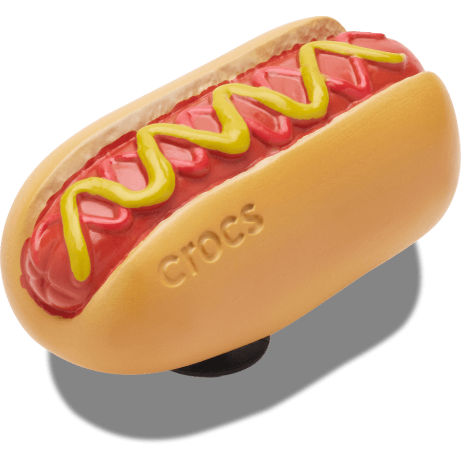 Crocs - Hot Dog Dipped in Mustard Jibbitz™ charms
