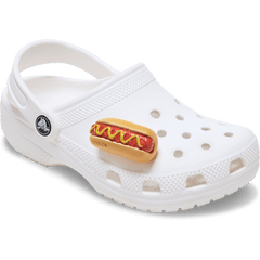 Crocs - Hot Dog Dipped in Mustard Jibbitz™ charms