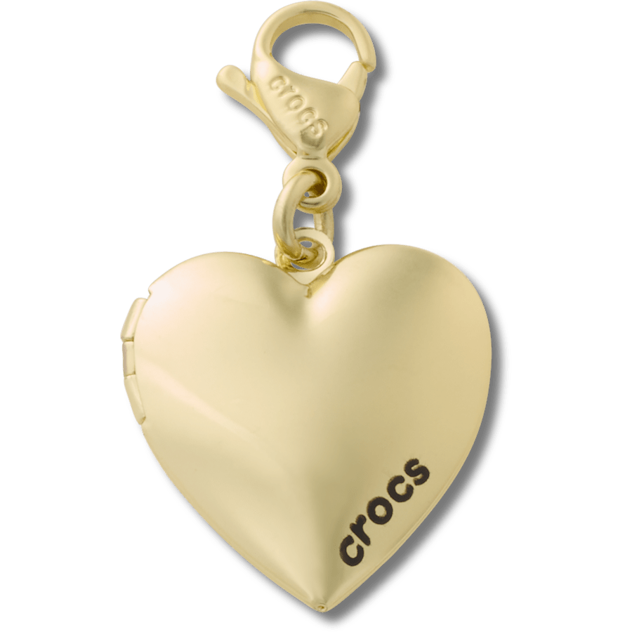 Crocs - Gold Locket Charm Jibbitz charm