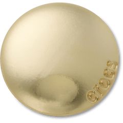 Crocs - Large Gold Circle Stud Jibbitz™ charms