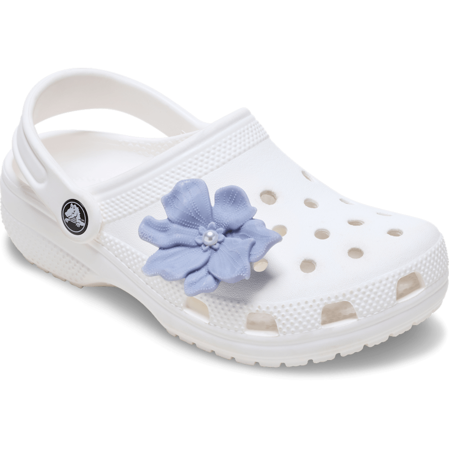 Crocs - Periwinkle Flower with Pearl Jibbitz™ charms