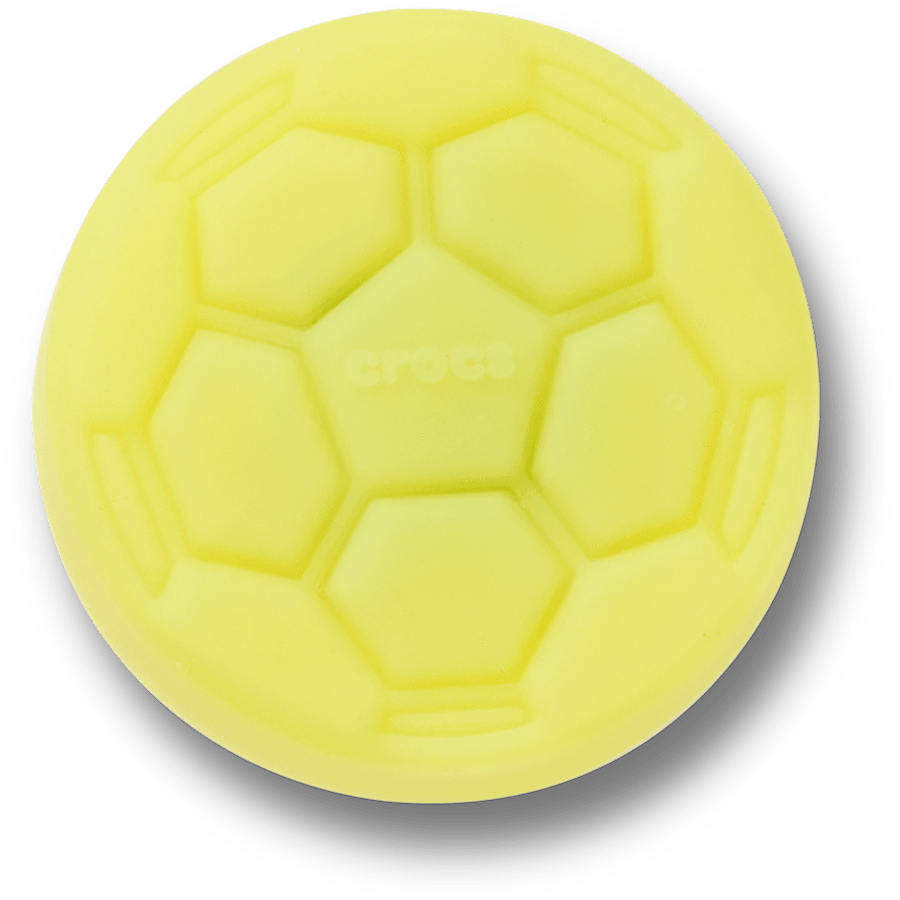 Crocs - Lights Up Yellow Soccer Ball Jibbitz™ charms