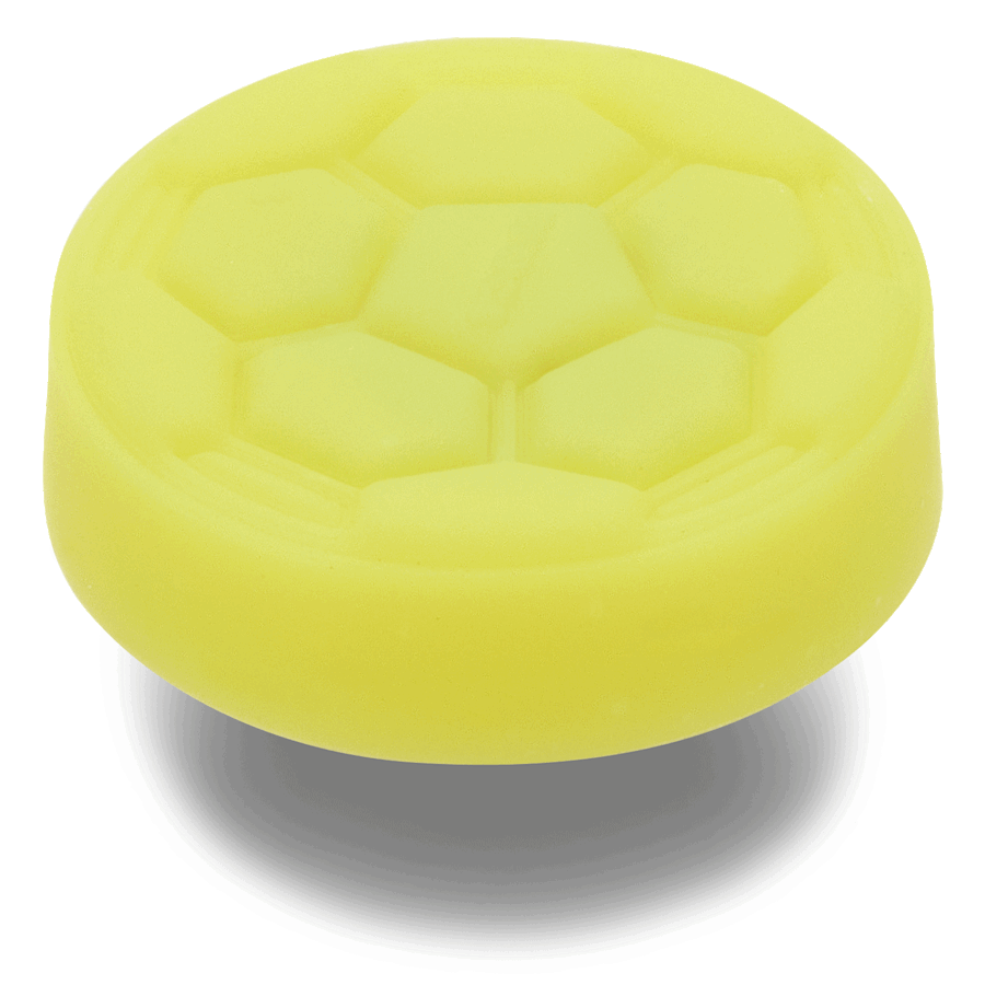Crocs - Lights Up Yellow Soccer Ball Jibbitz™ charms