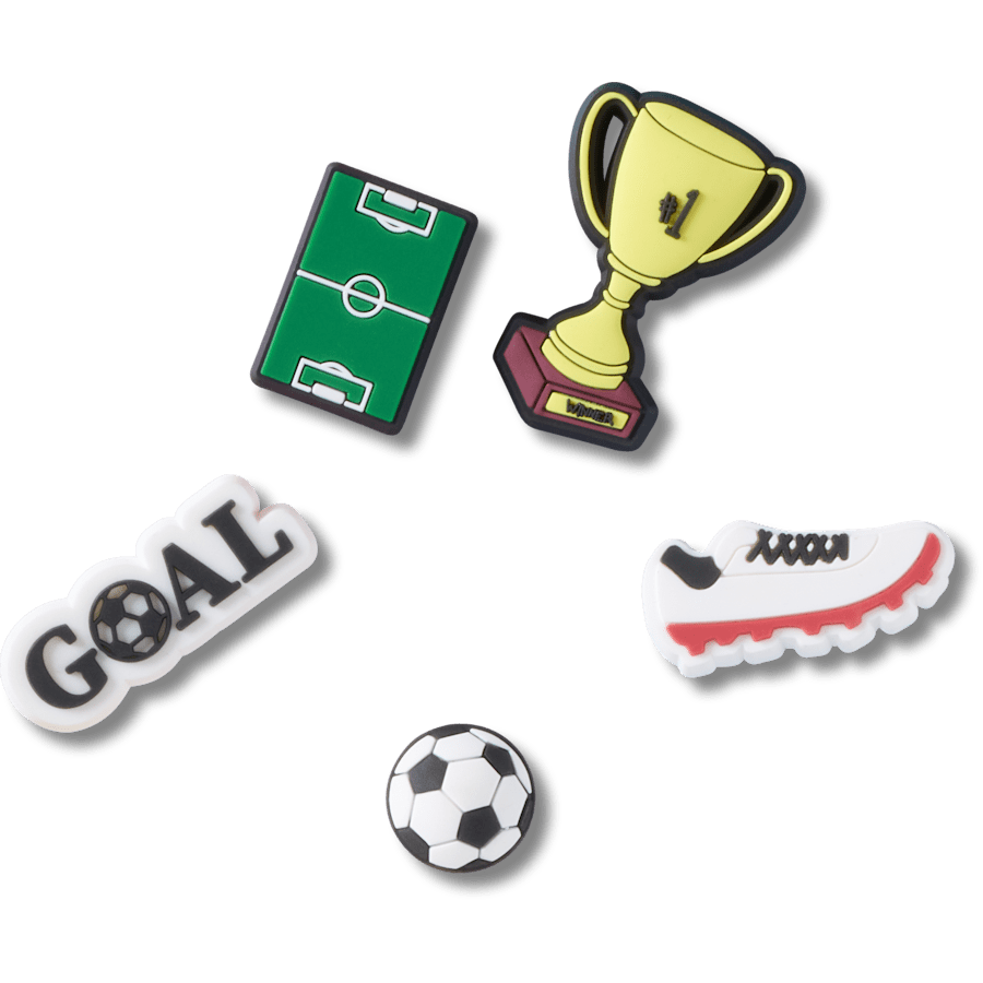 Crocs - Soccer Star 5 Pack Jibbitz™ charms