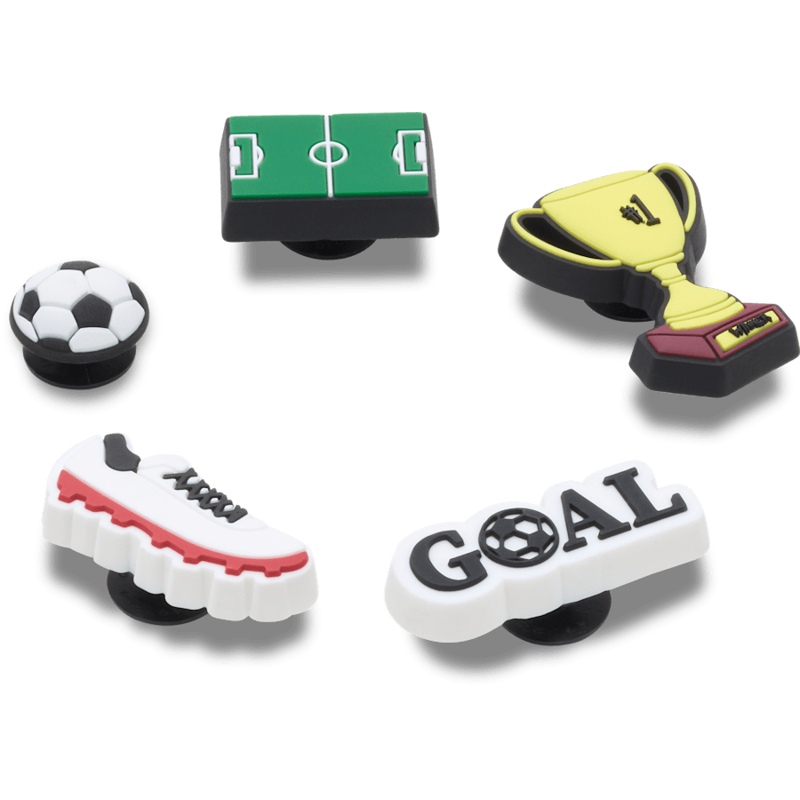 Crocs - Soccer Star 5 Pack Jibbitz™ charms
