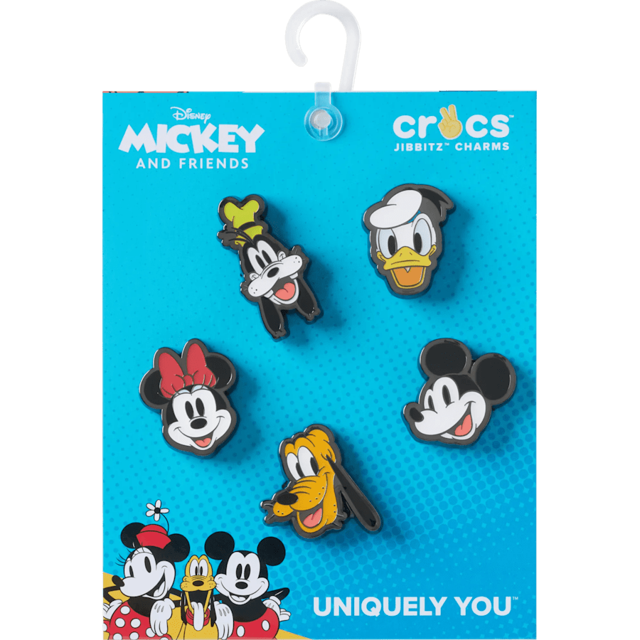 Crocs - Mickey & Friends Elevated 5-pack Jibbitz Shoe Charm
