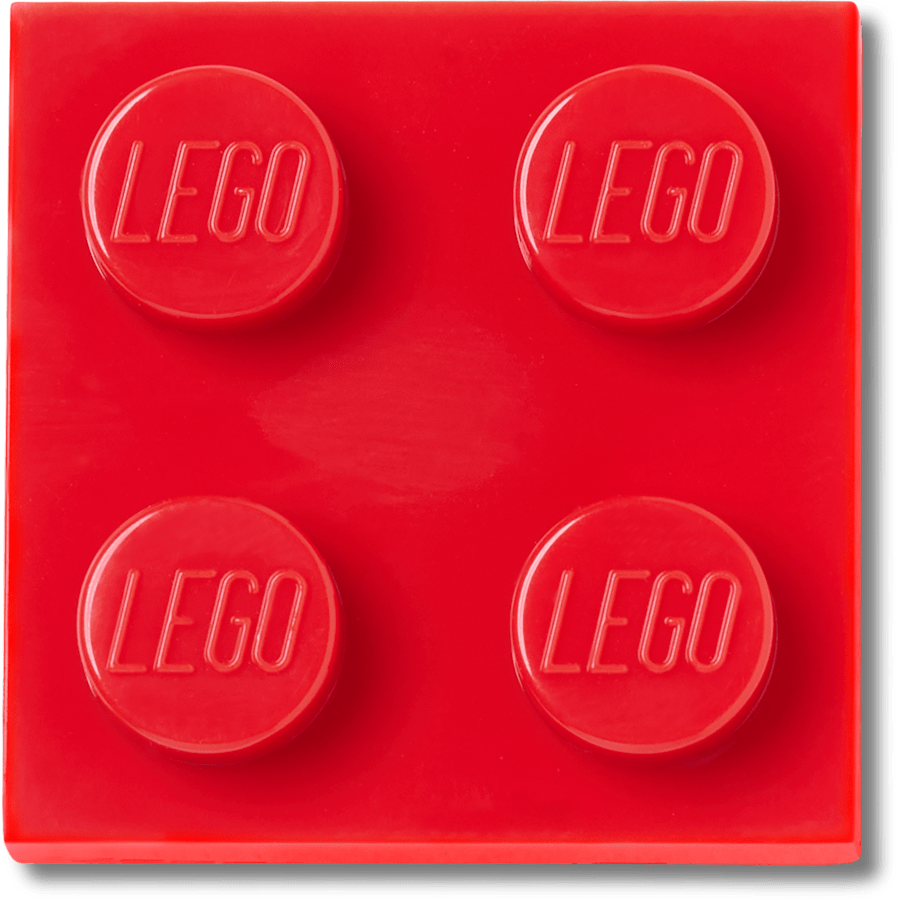 Crocs - LEGO® Red Tile 2x2 Jibbitz™ charms
