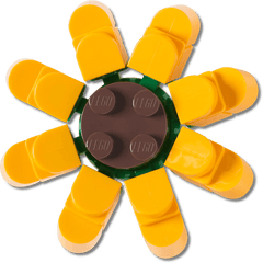 Crocs - LEGO® Sunflower Jibbitz™ charms