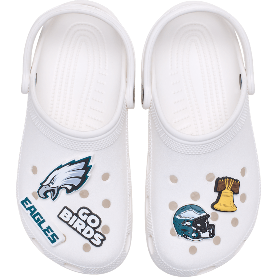 Crocs - NFL Philadelphia Eagles 5 Pack Jibbitz Shoe Charm