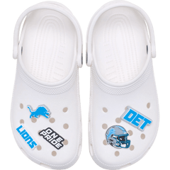 Crocs - NFL Detroit Lions 5 Pack Jibbitz Shoe Charm