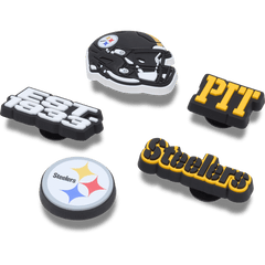 Crocs - NFL Pittsburgh Steelers 5 Pack Jibbitz Shoe Charm