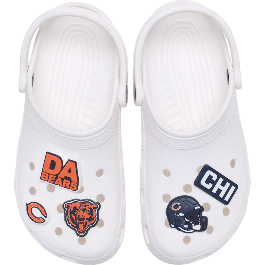 Crocs - NFL Chicago Bears 5 Pack Jibbitz Shoe Charm