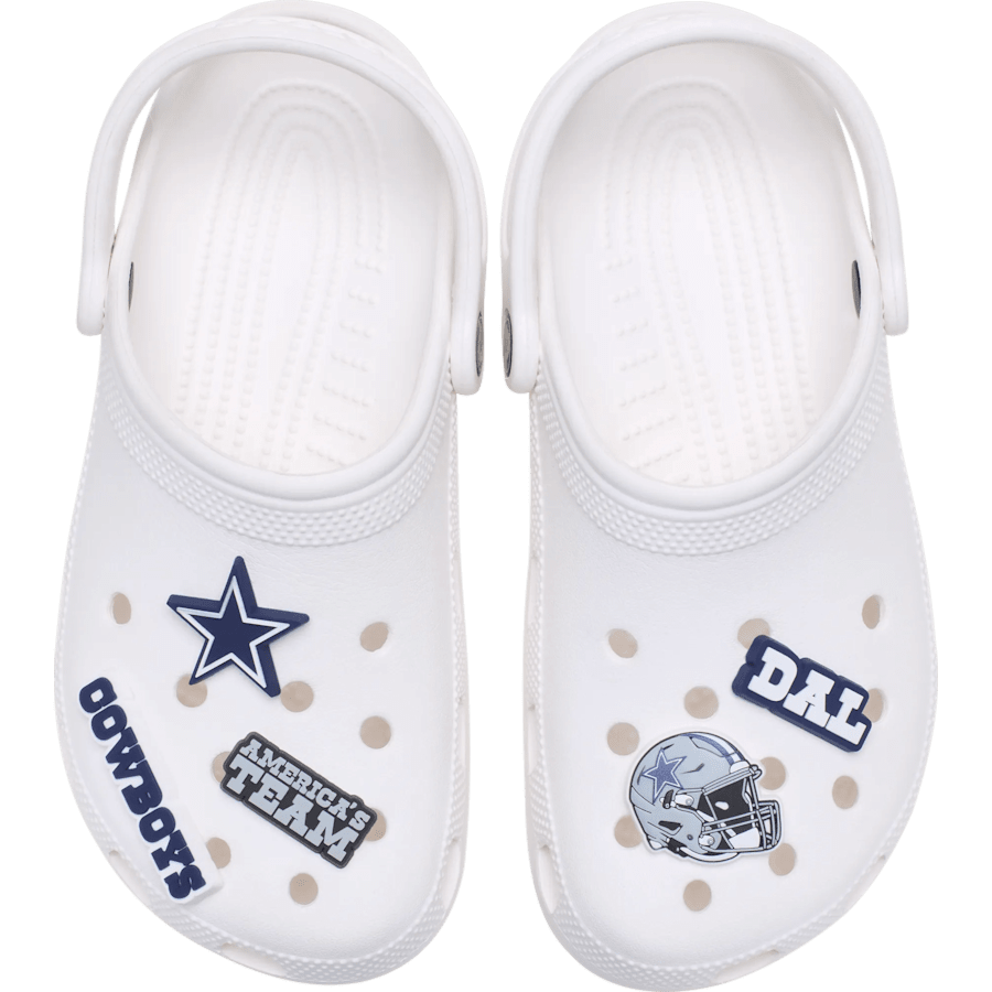 Crocs - NFL Dallas Cowboys 5 Pack Jibbitz Shoe Charm