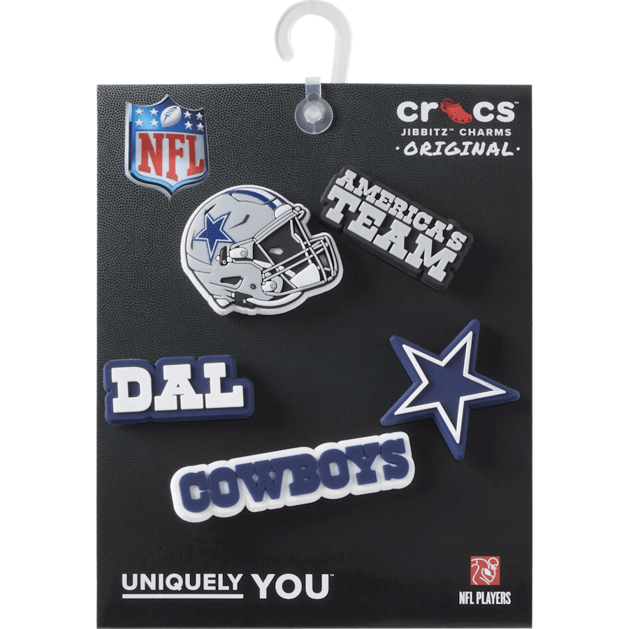 Crocs - NFL Dallas Cowboys 5 Pack Jibbitz Shoe Charm