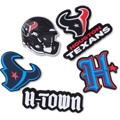 Crocs - NFL Houston Texans 5 Pack Jibbitz Shoe Charm