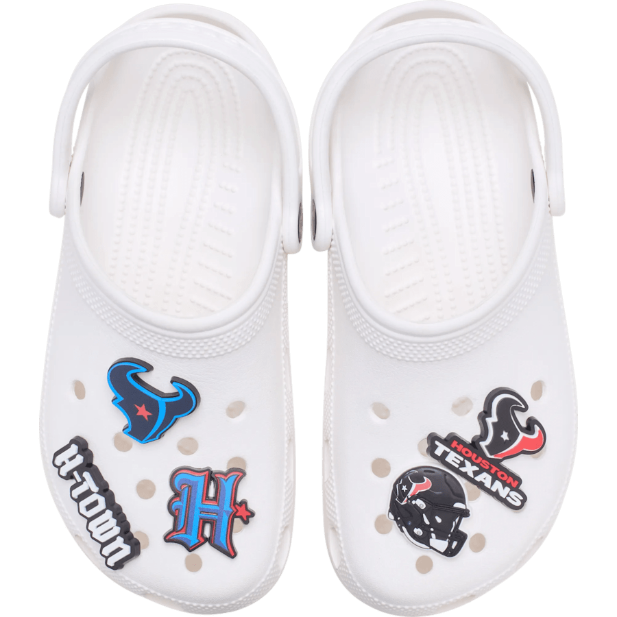 Crocs - NFL Houston Texans 5 Pack Jibbitz Shoe Charm